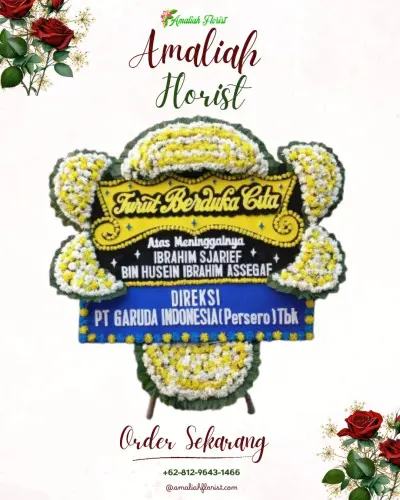 Papan Bunga Duka di Sidapurna